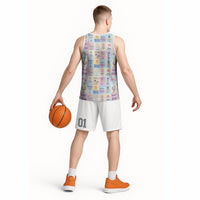 Aloha Summer Posters Grunge Textures Basketball Jersey LT01 - Polynesian Pride