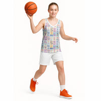 Aloha Summer Posters Grunge Textures Basketball Jersey LT01 - Polynesian Pride