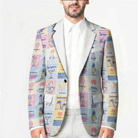 Aloha Summer Posters Grunge Textures Blazer LT01 - Polynesian Pride