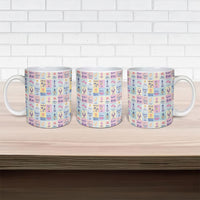Aloha Summer Posters Grunge Textures Ceramic Mug LT01 - Polynesian Pride