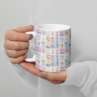 Aloha Summer Posters Grunge Textures Ceramic Mug LT01 - Polynesian Pride