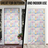 Aloha Summer Posters Grunge Textures Door Cover LT01 - Polynesian Pride