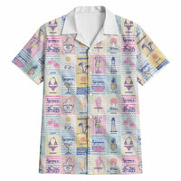 Aloha Summer Posters Grunge Textures Hawaiian Shirt LT01 Multicolor - Polynesian Pride