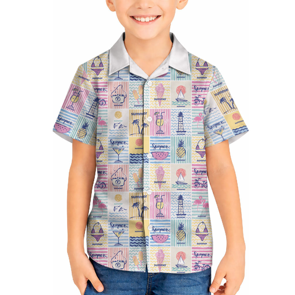 Aloha Summer Posters Grunge Textures Hawaiian Shirt LT01 - Polynesian Pride