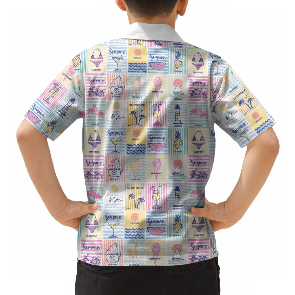Aloha Summer Posters Grunge Textures Hawaiian Shirt LT01 - Polynesian Pride