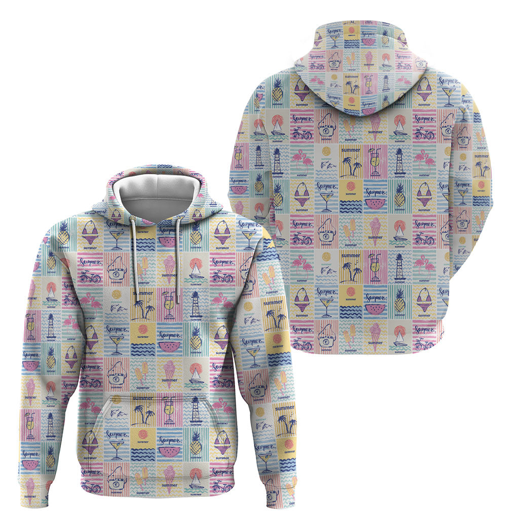 Aloha Summer Posters Grunge Textures Hoodie LT01 - Polynesian Pride