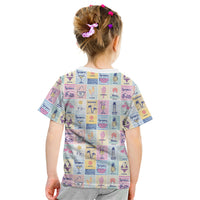 Aloha Summer Posters Grunge Textures Kid T Shirt LT01 - Polynesian Pride