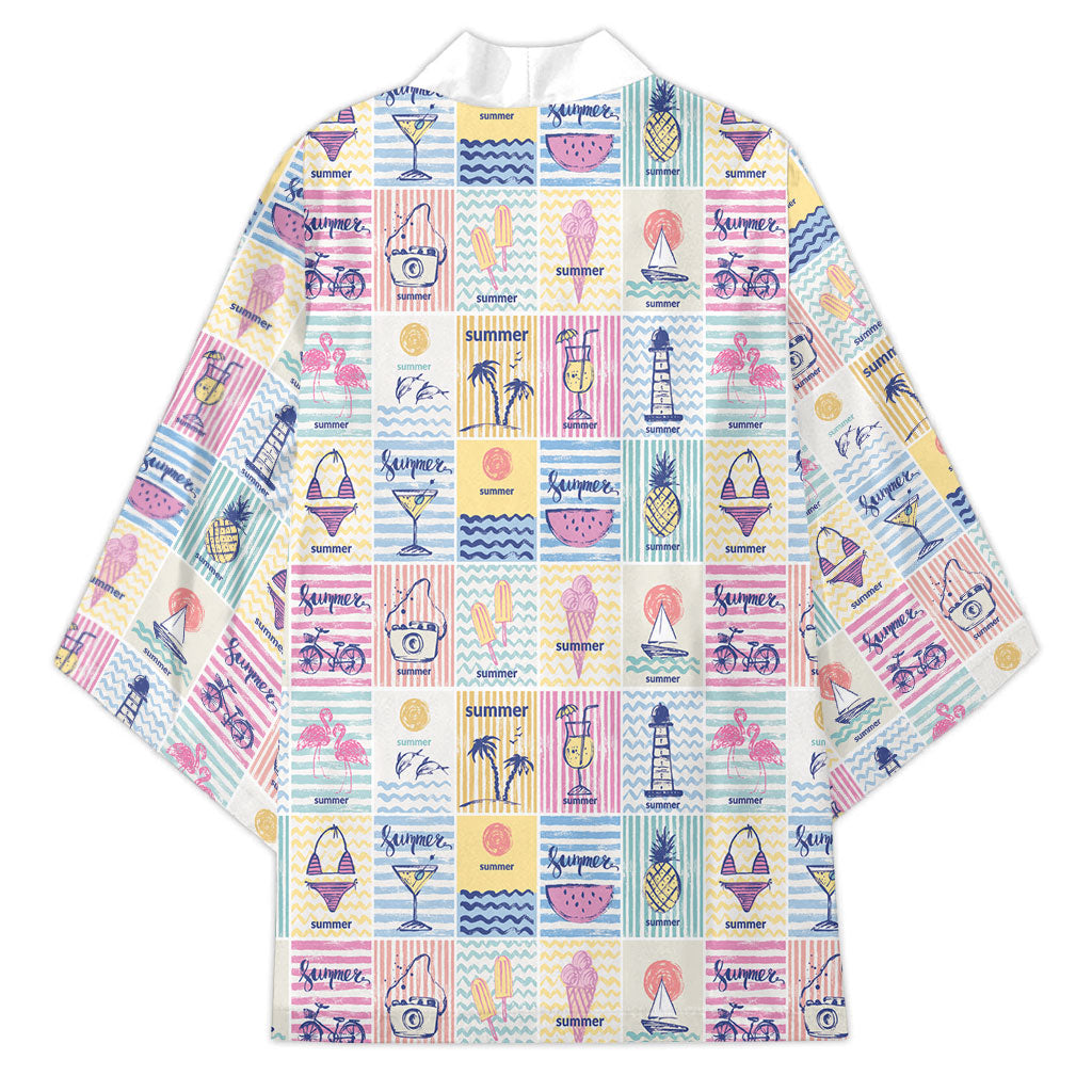 Aloha Summer Posters Grunge Textures Kimono LT01 - Polynesian Pride