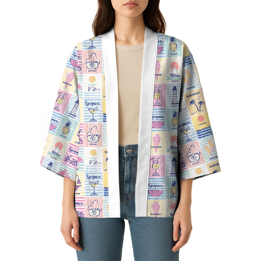 Aloha Summer Posters Grunge Textures Kimono LT01 - Polynesian Pride