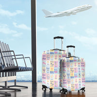 Aloha Summer Posters Grunge Textures Luggage Cover LT01 - Polynesian Pride