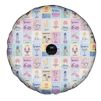 Aloha Summer Posters Grunge Textures Spare Tire Cover LT01 - Polynesian Pride
