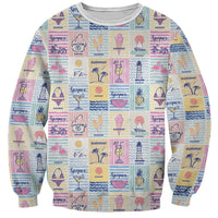 Aloha Summer Posters Grunge Textures Sweatshirt LT01 Unisex Multicolor - Polynesian Pride