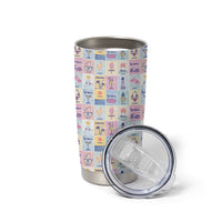 Aloha Summer Posters Grunge Textures Tumbler Cup LT01 - Polynesian Pride