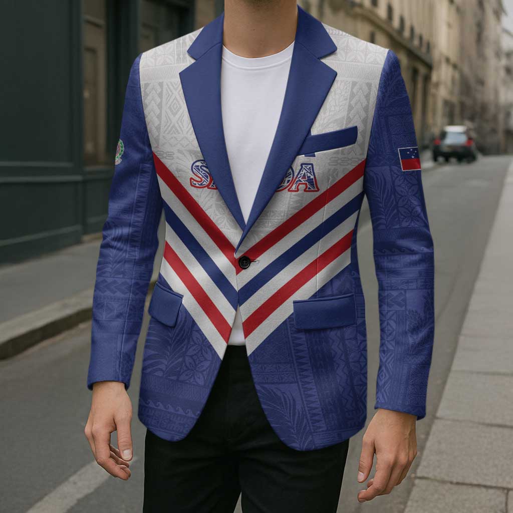 Custom Toa Samoa Rugby Blazer 1992-1993 Special Edition - Polynesian Pride
