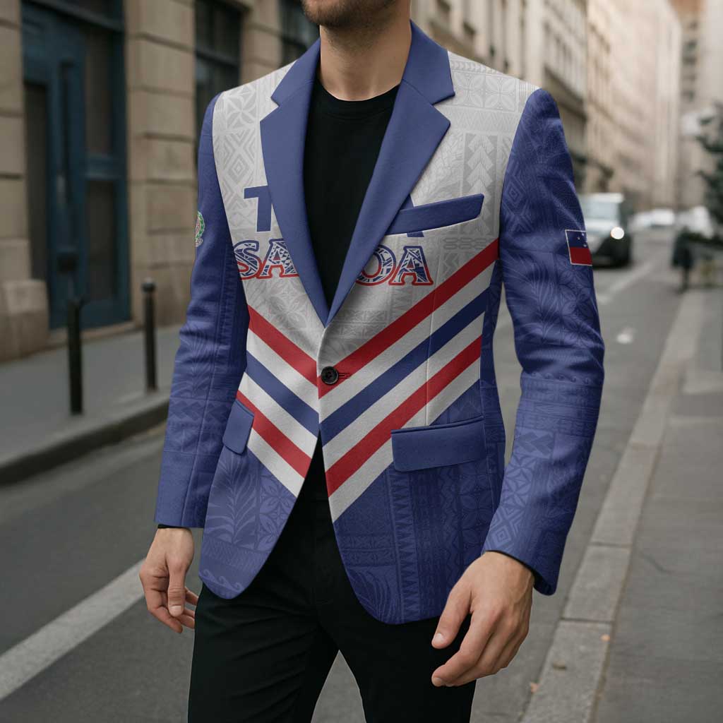 Custom Toa Samoa Rugby Blazer 1992-1993 Special Edition - Polynesian Pride