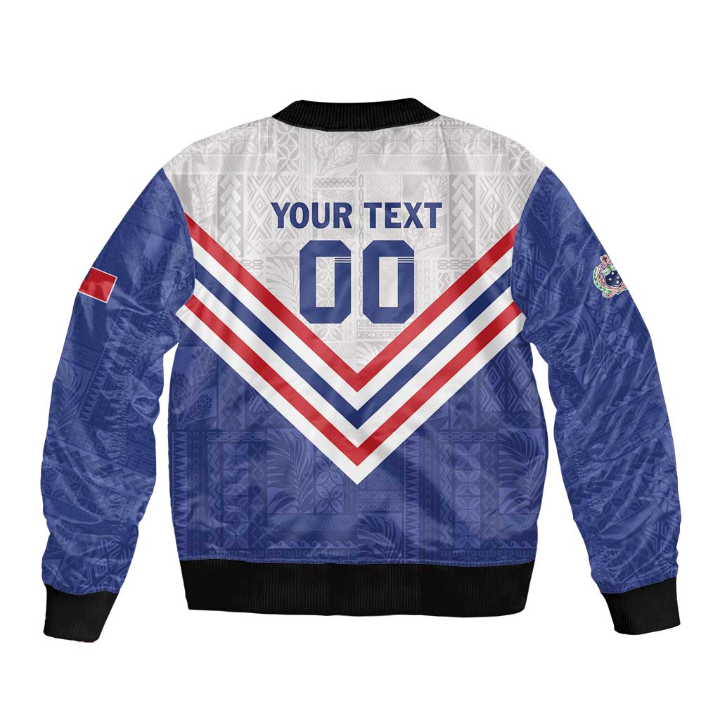 Custom Toa Samoa Rugby Bomber Jacket 1992-1993 Special Edition - Polynesian Pride