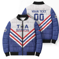 Custom Toa Samoa Rugby Bomber Puffer Jacket 1992-1993 Special Edition - Polynesian Pride