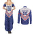 Custom Toa Samoa Rugby Couples Matching Summer Maxi Dress and Long Sleeve Button Shirt 1992-1993 Special Edition - Polynesian Pride