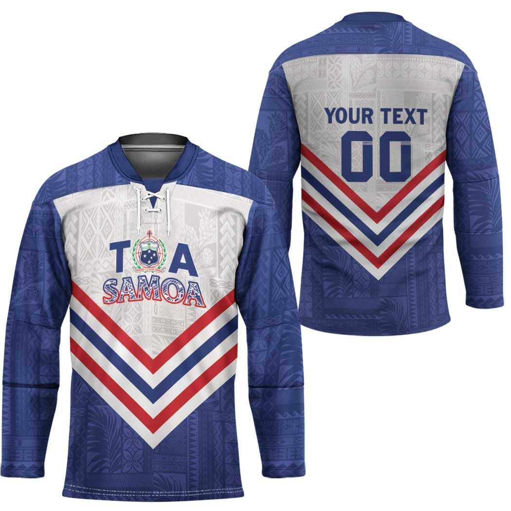 Custom Toa Samoa Rugby Hockey Jersey 1992-1993 Special Edition - Polynesian Pride
