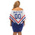 Custom Toa Samoa Rugby Off Shoulder Short Dress 1992-1993 Special Edition - Polynesian Pride