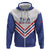 Custom Toa Samoa Rugby Zip Hoodie 1992-1993 Special Edition - Polynesian Pride