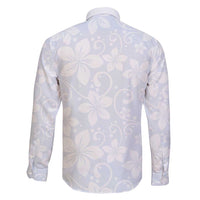 Plumeria Floral White Sunday Family Matching Puletasi and Hawaiian Shirt LT01 - Polynesian Pride