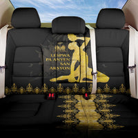 Haiti Neg Marron Gold Back Car Seat Cover Lespwa pa anyen san aksyon LT01 One Size Gold - Polynesian Pride