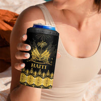 Haiti Neg Marron Gold 4 in 1 Can Cooler Tumbler Lespwa pa anyen san aksyon LT01 - Polynesian Pride