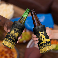 Haiti Neg Marron Gold 4 in 1 Can Cooler Tumbler Lespwa pa anyen san aksyon LT01 - Polynesian Pride