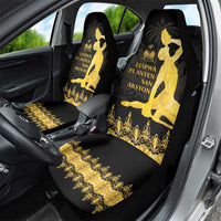 Haiti Neg Marron Gold Car Seat Cover Lespwa pa anyen san aksyon LT01 - Polynesian Pride