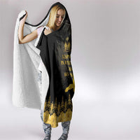 Haiti Neg Marron Gold Hooded Blanket Lespwa pa anyen san aksyon LT01 - Polynesian Pride