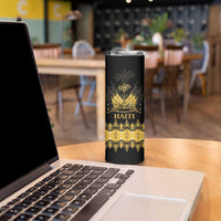 Haiti Neg Marron Gold Skinny Tumbler Lespwa pa anyen san aksyon LT01 - Polynesian Pride