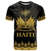 Haiti Neg Marron Gold T Shirt Lespwa pa anyen san aksyon LT01 Gold - Polynesian Pride