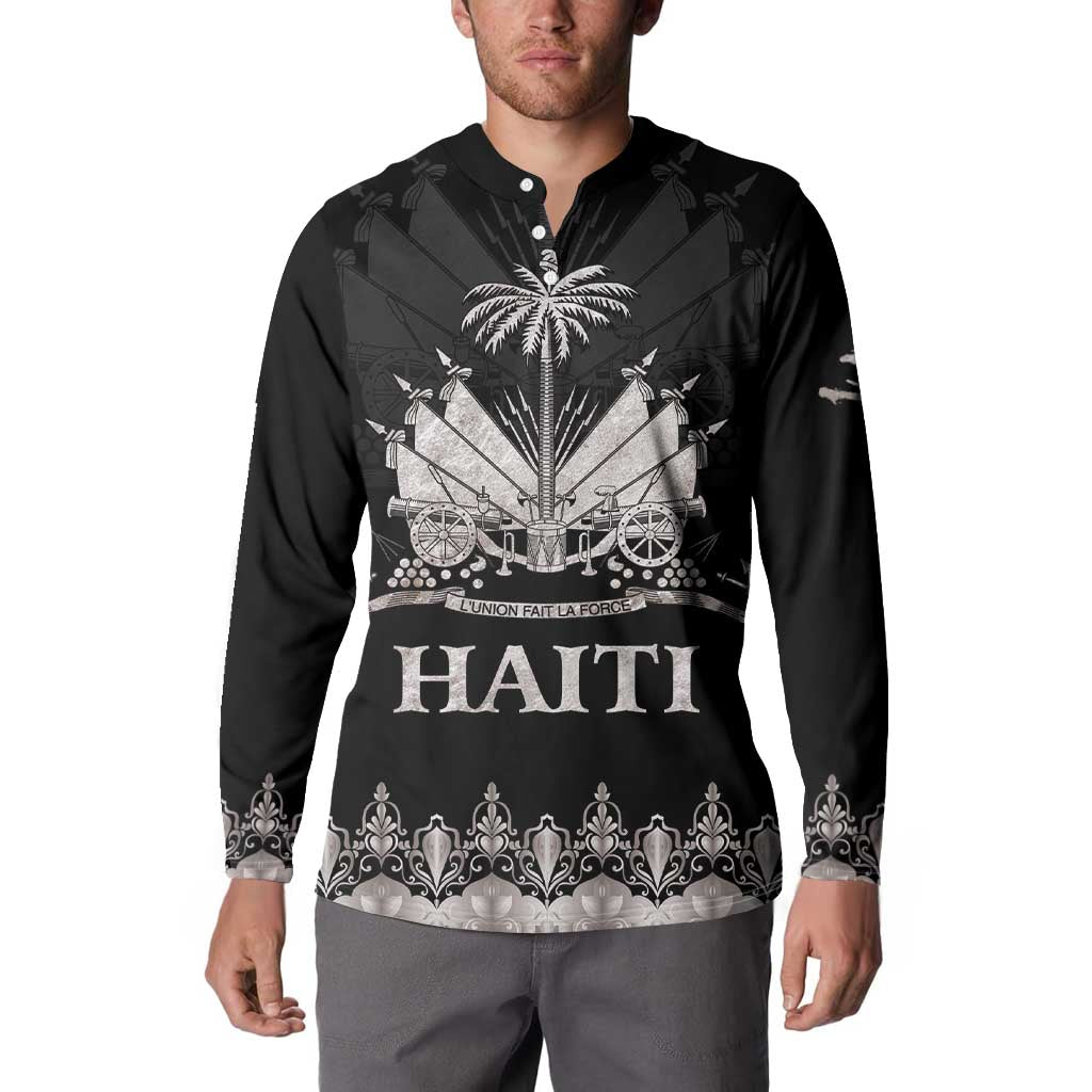 Haiti Neg Marron Silver Button Sweatshirt Hope is Nothing Without Action