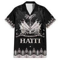 Haiti Neg Marron Silver Family Matching Summer Maxi Dress and Hawaiian Shirt Hope is Nothing Without Action LT01 Dad's Shirt - Short Sleeve Silver - Polynesian Pride