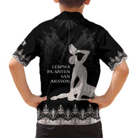Haiti Neg Marron Silver Kid Hawaiian Shirt Hope is Nothing Without Action LT01 - Polynesian Pride