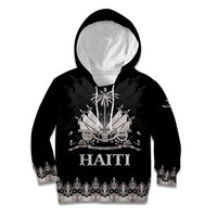 Haiti Neg Marron Silver Kid Hoodie Hope is Nothing Without Action LT01 Hoodie Silver - Polynesian Pride