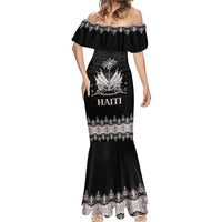 Haiti Neg Marron Silver Mermaid Dress Hope is Nothing Without Action LT01 - Polynesian Pride