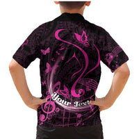 Personalised Survivor Melody Pink Family Matching Mermaid Dress and Hawaiian Shirt Breast Cancer Polynesian Pattern LT01 - Polynesian Pride