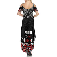 Aotearoa Toitu Te Tiriti Waitangi Family Matching Summer Maxi Dress and Hawaiian Shirt Proud To Be Maori LT01 - Polynesian Pride