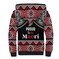 Aotearoa Toitu Te Tiriti Waitangi Sherpa Hoodie Proud To Be Maori LT01 - Polynesian Pride