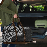 Monotone Polynesian Starfish Unique Pattern Travel Bag