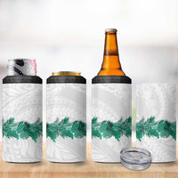Hawaii Tropical Leaves 4 in 1 Can Cooler Tumbler Polynesian Pattern LT01 - Polynesian Pride