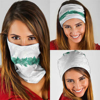 Hawaii Tropical Leaves Neck Gaiter Polynesian Pattern