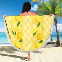 Hawaii Lemon Palaka Beach Blanket Striped Stylized