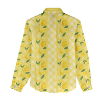 Hawaii Lemon Palaka Women Casual Shirt Striped Stylized LT01 - Polynesian Pride