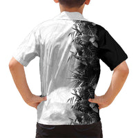 Hawaii Tropical Plant Monochrome Hawaiian Shirt Vibrant Polynesian Pattern LT01 - Polynesian Pride