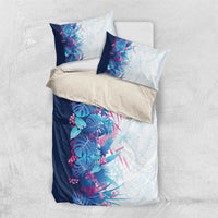 Hawaii Tropical Plant UliUli Bedding Set Vibrant Polynesian Pattern