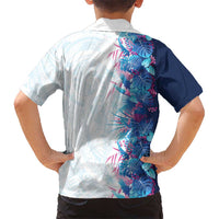 Hawaii Tropical Plant UliUli Family Matching Mermaid Dress and Hawaiian Shirt Vibrant Polynesian Pattern LT01 - Polynesian Pride