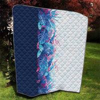 Hawaii Tropical Plant UliUli Quilt Vibrant Polynesian Pattern